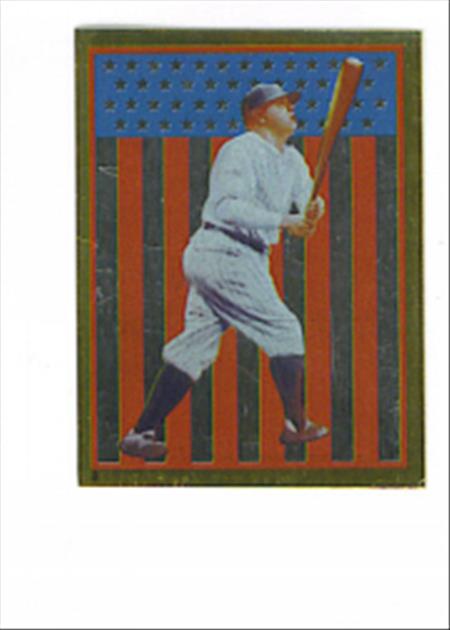 1983 Topps Baseball Stickers     002      Babe Ruth FOIL